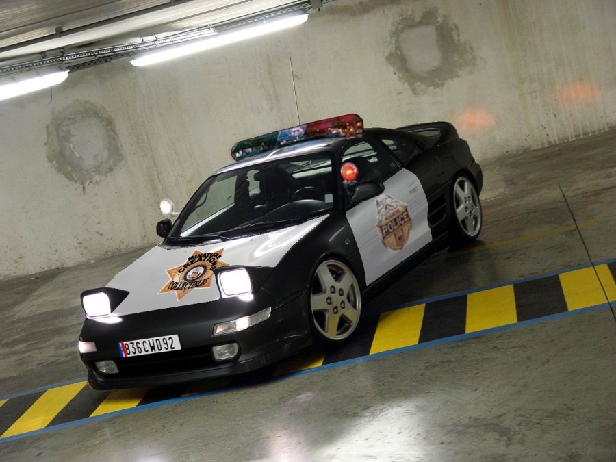 mazda, tuned car, police car